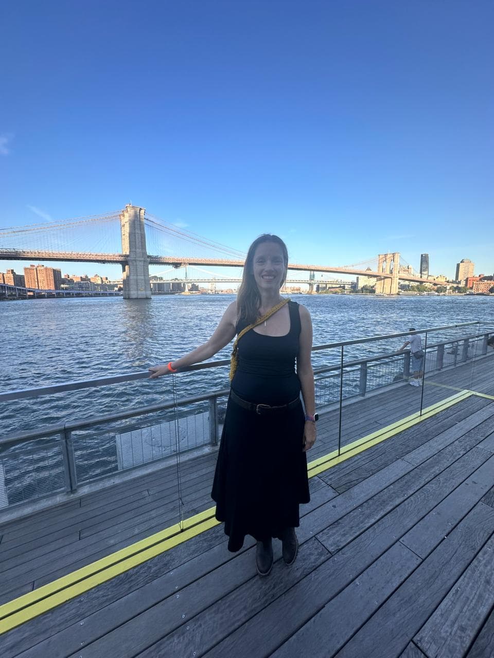 Stephanie by Brooklyn Bridge